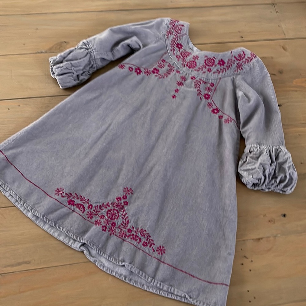 Adorable corduroy boho dress for your toddler